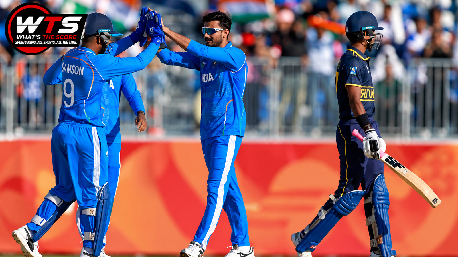 Ishan Kishan celebrates after scoring an unbeaten 80 as India defeat Sri Lanka to reach the Asian Games 2026 men's cricket final in Nisshin, Japan